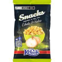 SNACK KELECK CEBOLA/SALSA 140GR CX14UN 