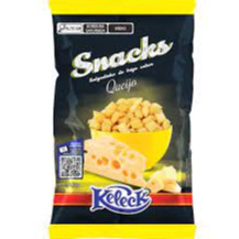 SNACK KELECK QUEIJO 140GR CX14UN 3,04nu