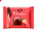 TRUFA VIVANO MORANGO CX 50X24GR