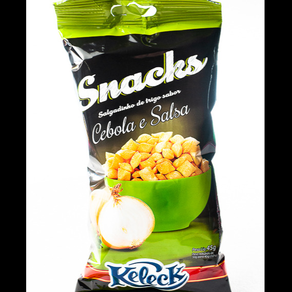 SNACK KELECK CEBOLA/SALSA 40GR CX24UN