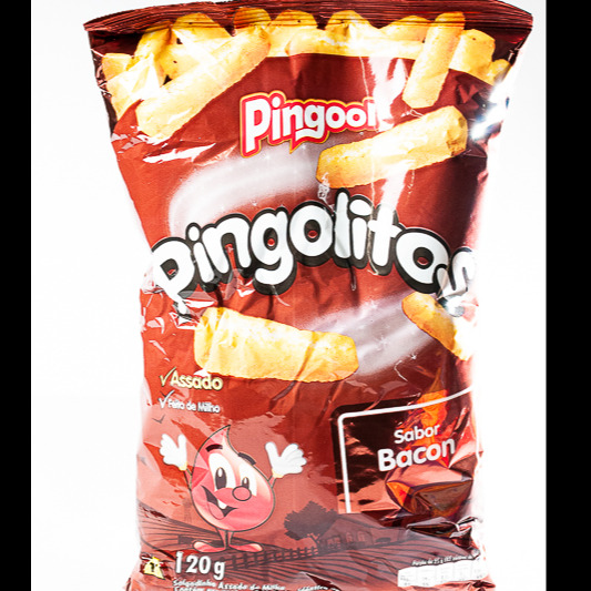 SALGADINHO PINGOLITOS BACON 120GR