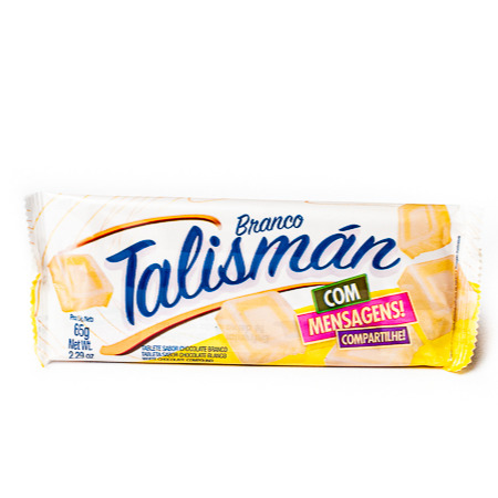 TALISMAN MENSAGEM BRANCO 24X65GR