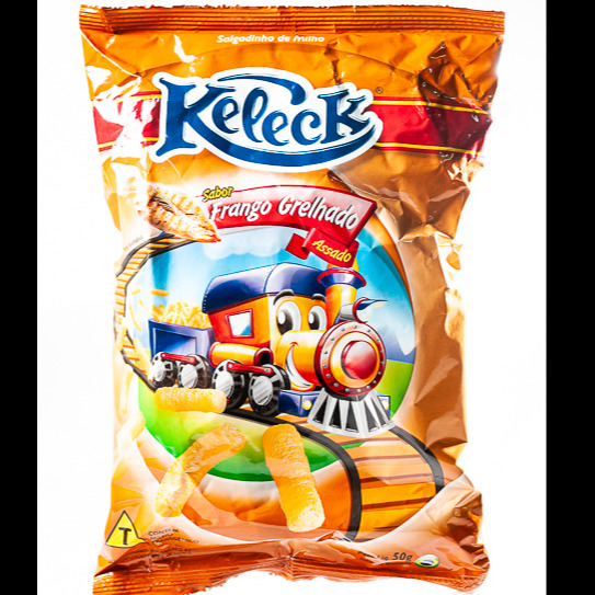 SALGADINHO KELECK FRANGO GRELHADO 50GR FD10UN