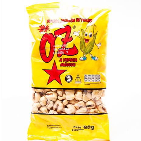 PIPOCA OZ SALGADA 60 GR FD 10UN