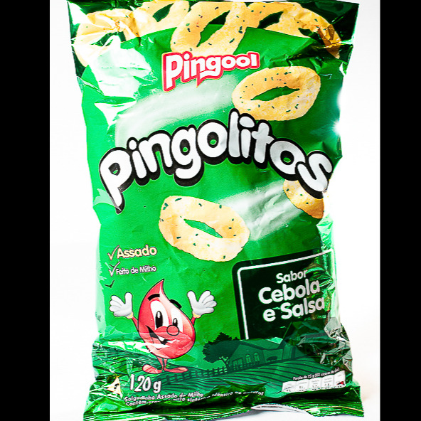 SALGADINHO PINGOLITO CEBOLA 120GR