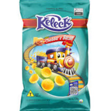 SALGADINHO KELECK CHEDDAR E BACON 150GR FD 10 UN