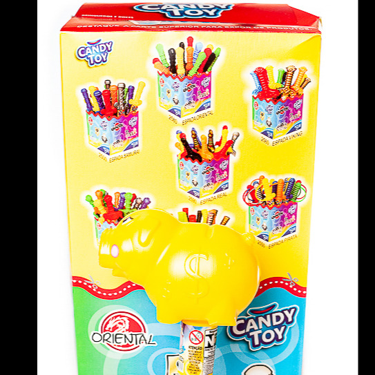 CX DISPLAY PORQUINHO COFRE 4X15 UND1,89UN