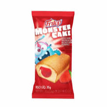 BOLO BAUNILHA C/MORANGO 35GR CX120UN