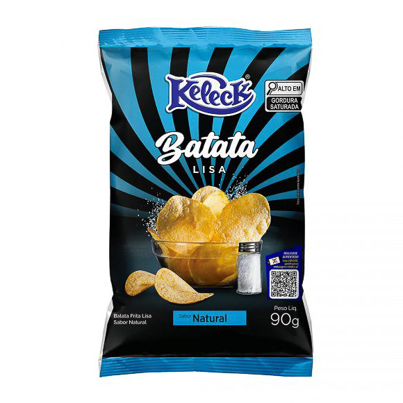 BATATA KELECK LISA NATURAL 14 X 90GR