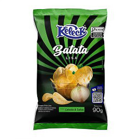 BATATA KELECK LISA CEBOLA E SALSA 14X90GR