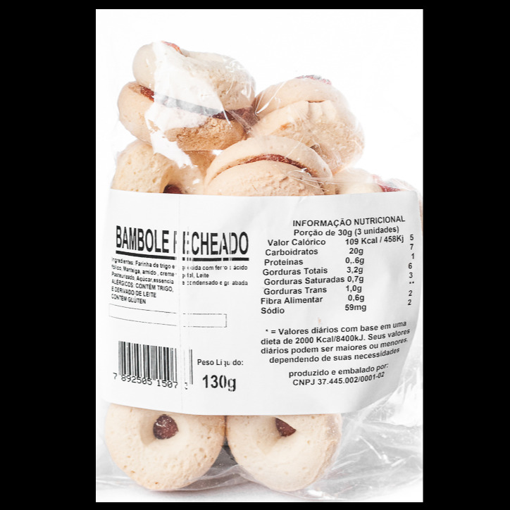 BOLACHA BAMBOLE 130GR CX40UN