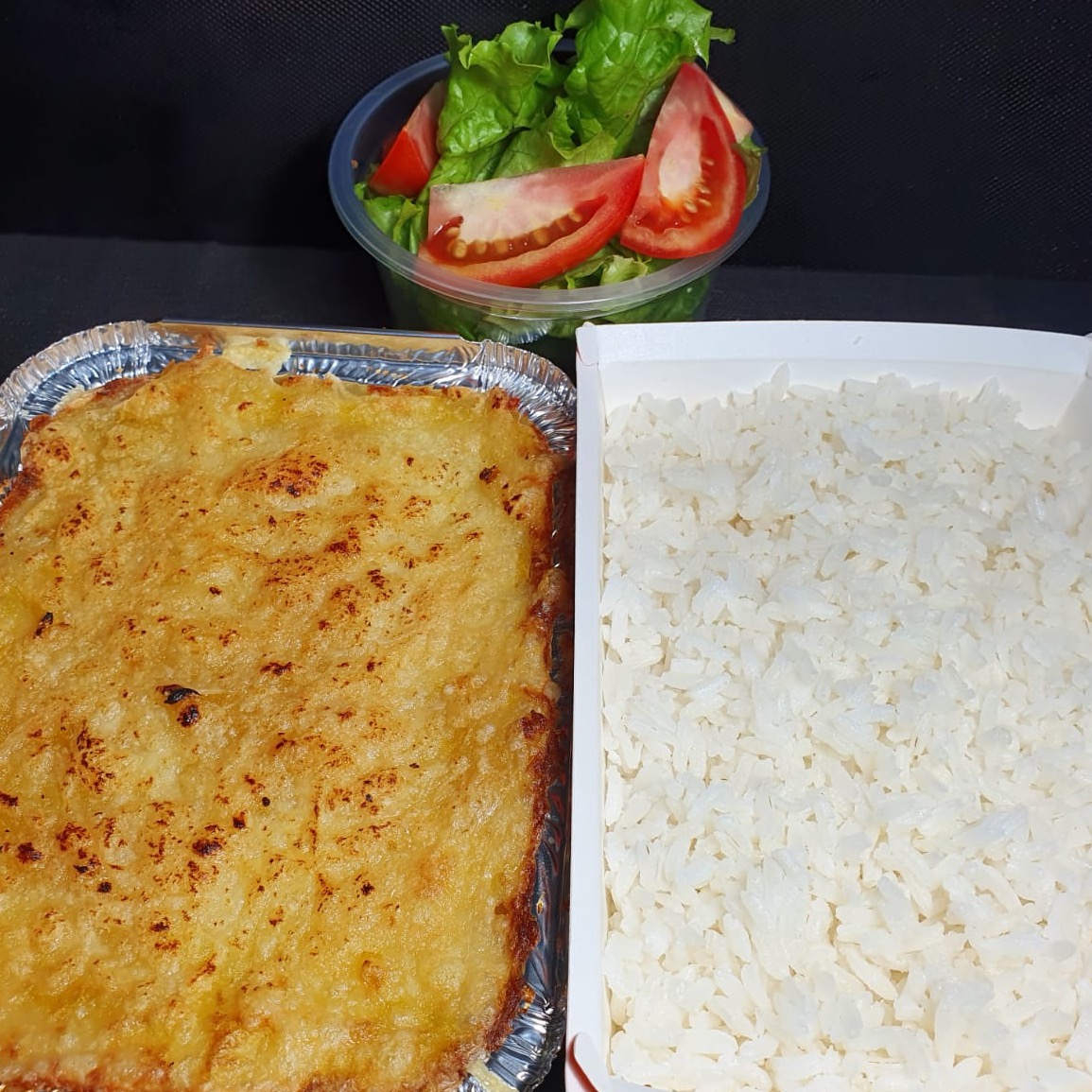 Escondidinho vegetariano