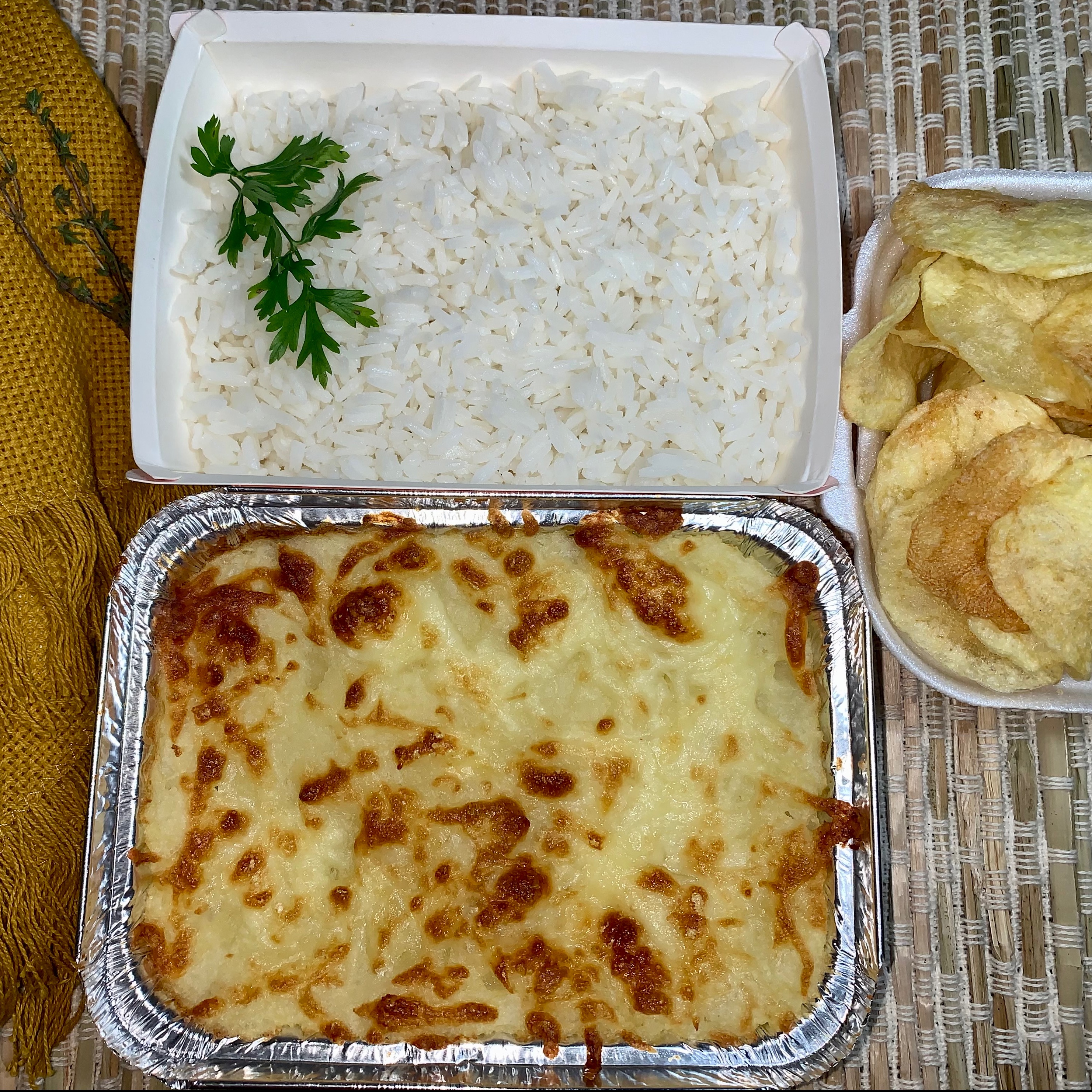 Escondidinho de carne moída 