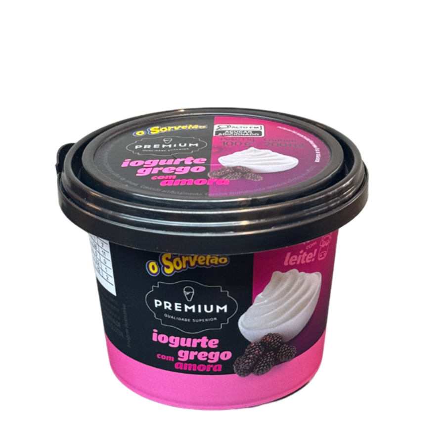 COPÃO IOGURTE GREGO COM AMORA 200ML
