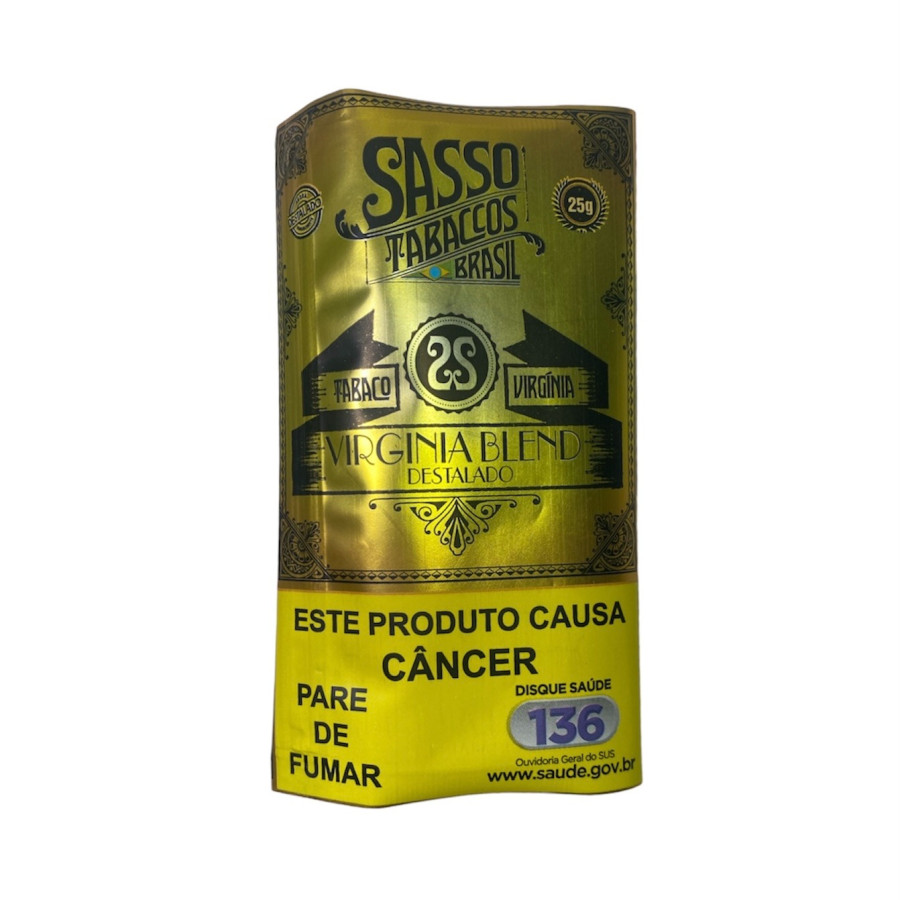 TABACO SASSO GOLD DESTALADO 25G