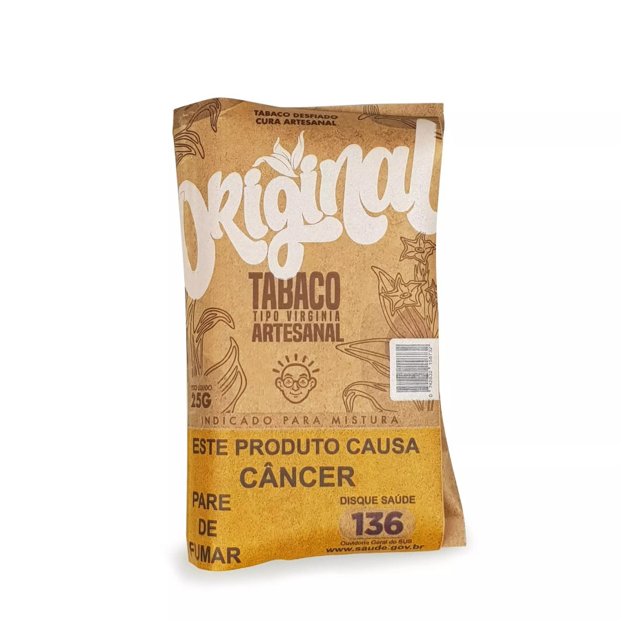 TABACO ORIGINAL ORGÂNICO 25G