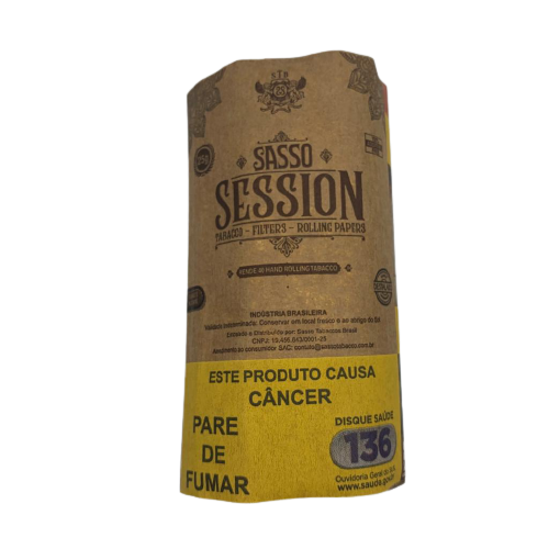 TABACO SASSO SESSION COM SEDA E FILTRO