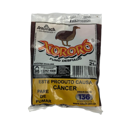 FUMO DESFIADO XORORÓ