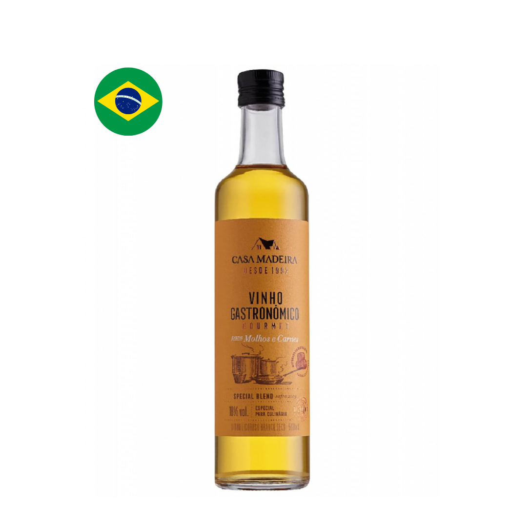 Vinho Br Casa Madeira Gastronômico Gourmet Licoroso 500ml