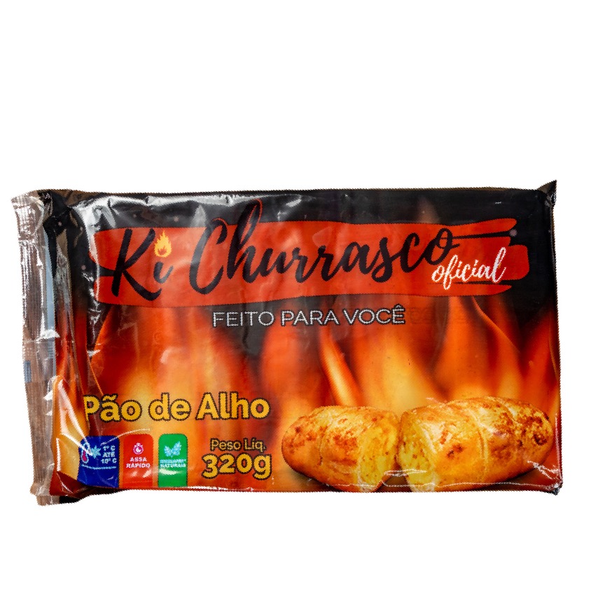 PAO DE ALHO BAGUETE KI-CHURRASCO 320G ARIAN