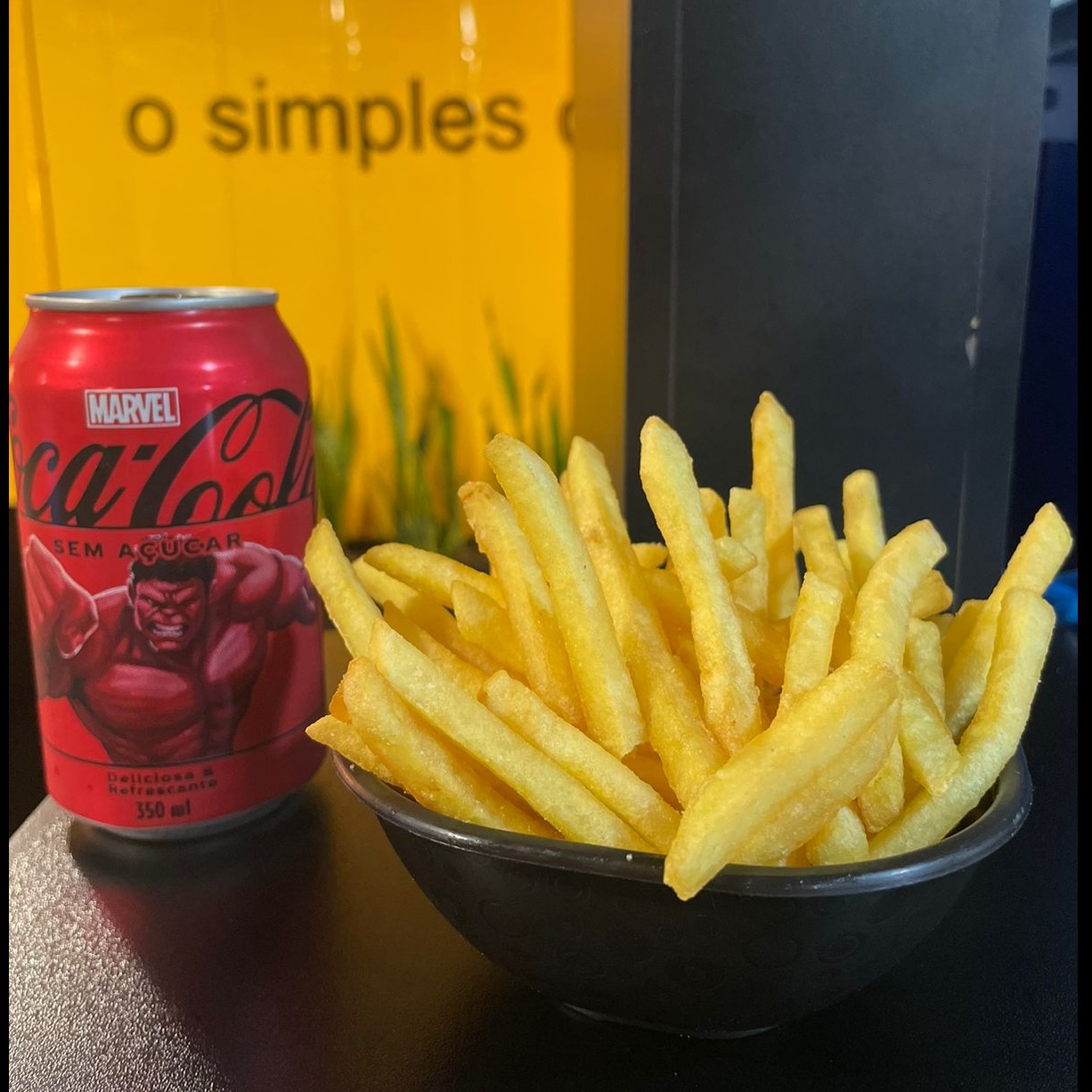 Combo Batata Frita + Coca Cola Zero
