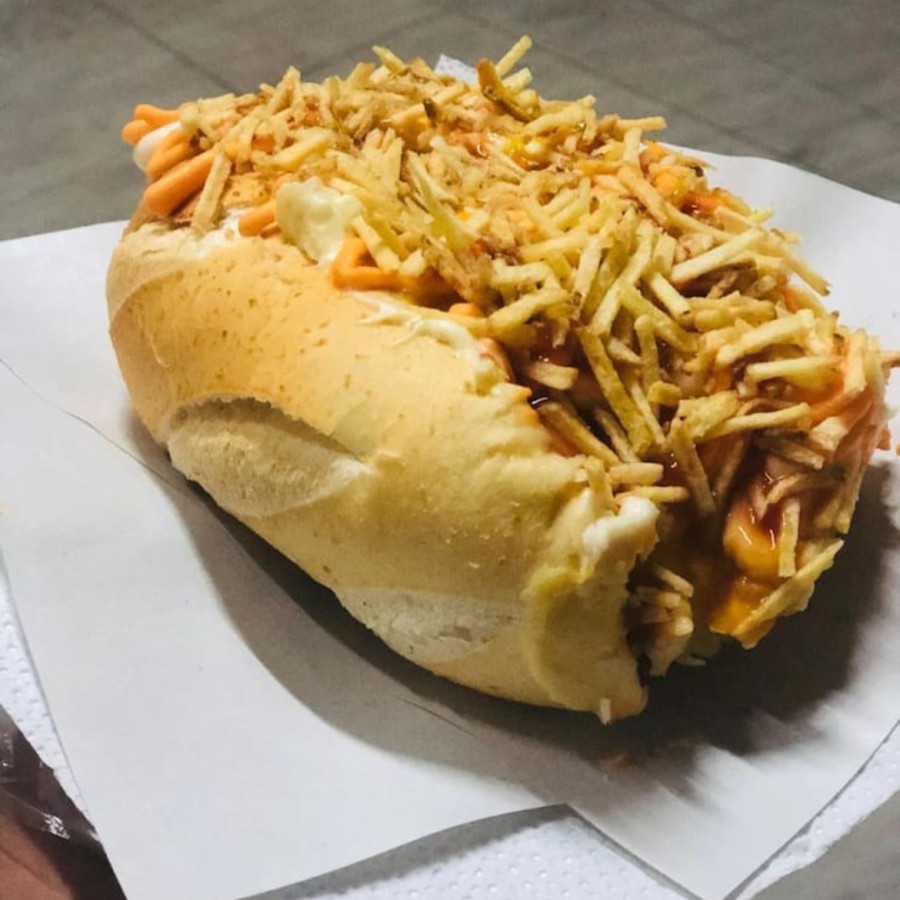 Pão francês tradicional 2 salsichas