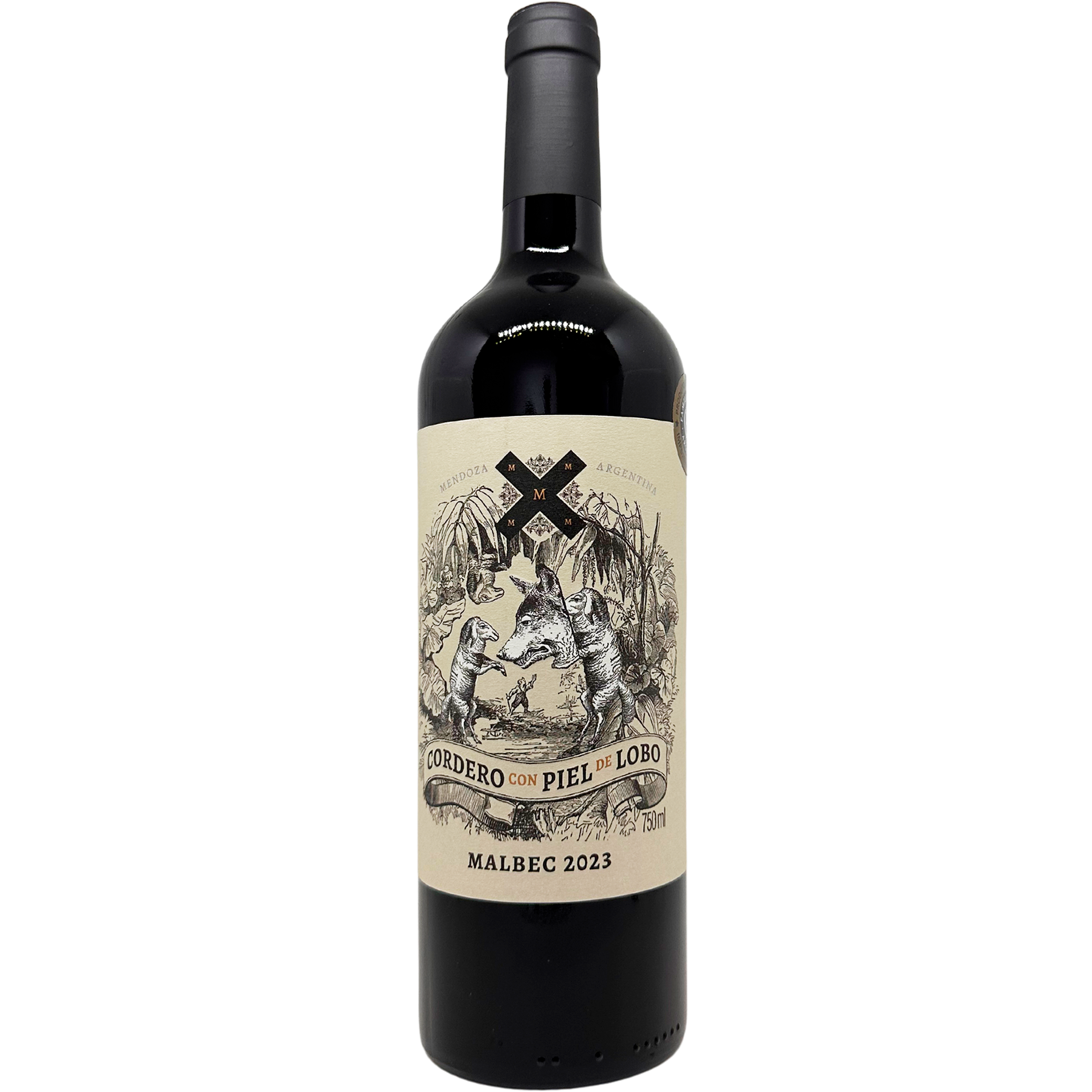 Cordero con Piel de Lobo Malbec 2023 750ml
