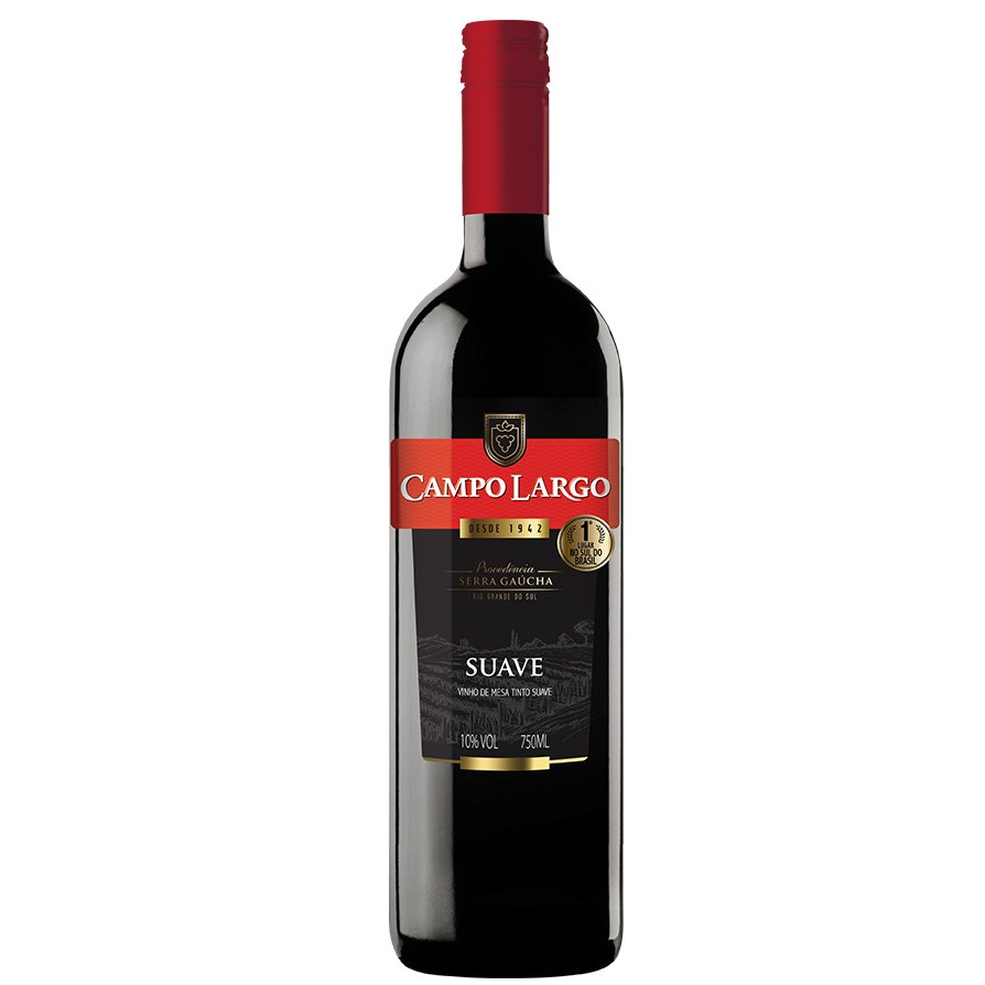 Vinho Campo Largo Tinto Suave 750ml