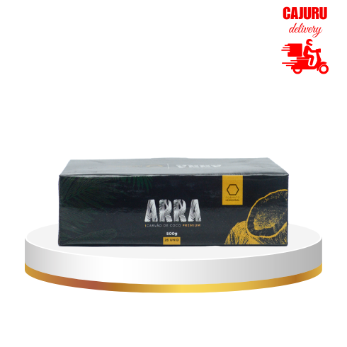 CARVÃO ARRA 500G