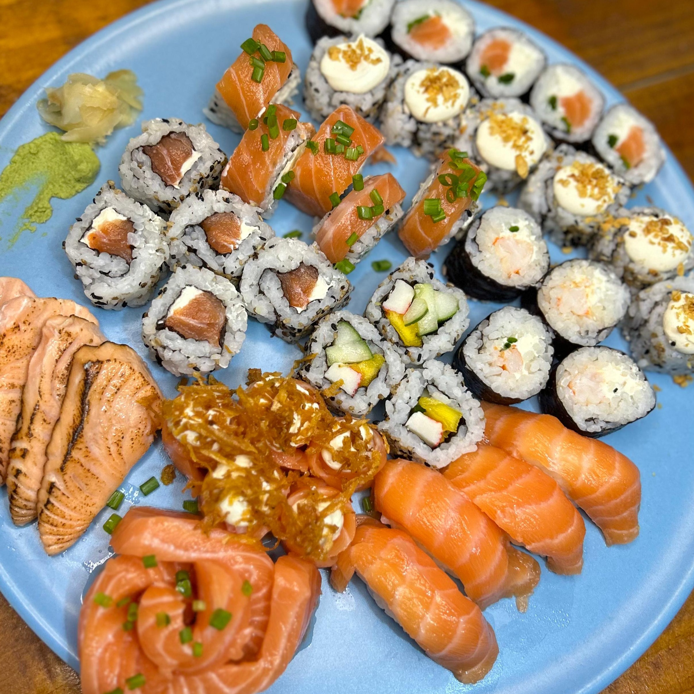 Combo Samurai 50 peças cruas 