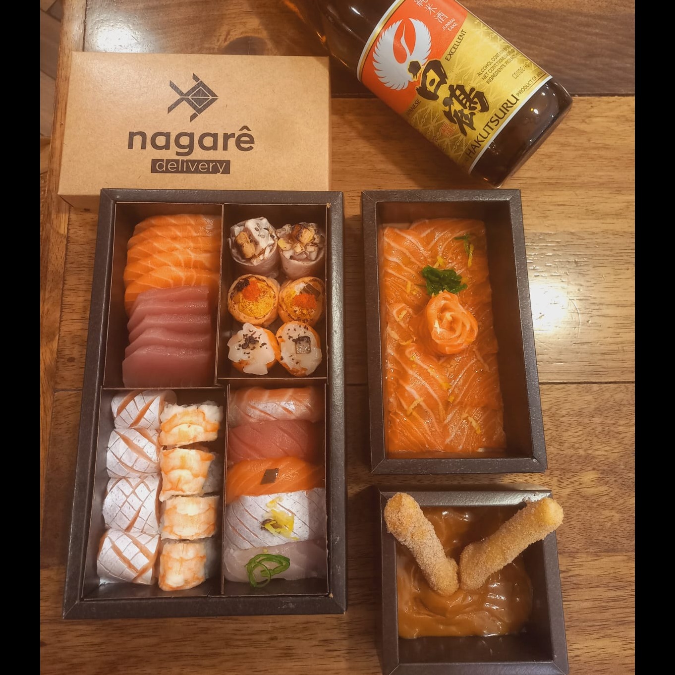 Menu Especial Namorados c saquê japonês