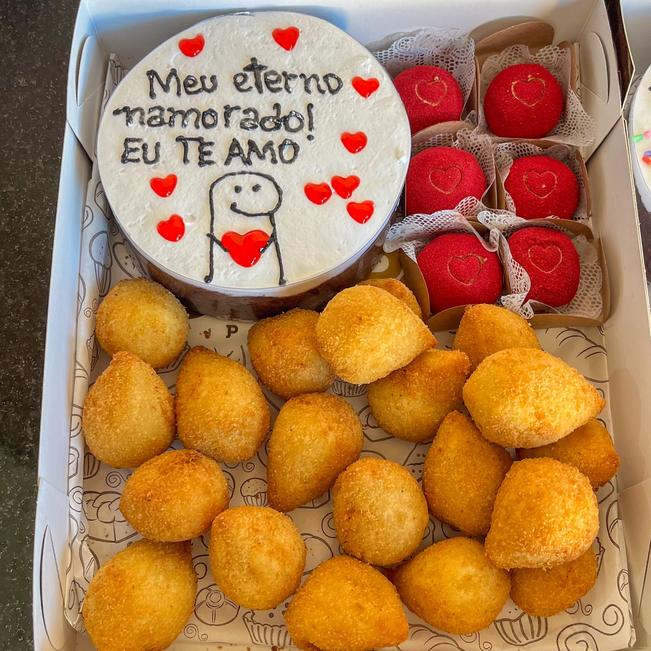 Kit Bento Cake dos Namorados
