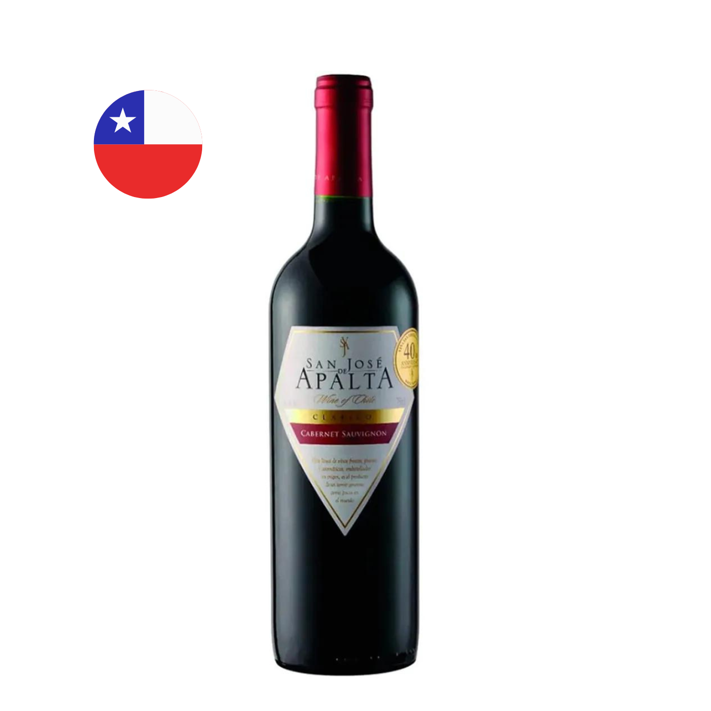 Vinho Ch  San José De Apalta Clássico Merlot 750ml 