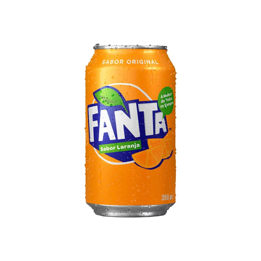 FANTA LARANJA 350ML LATA