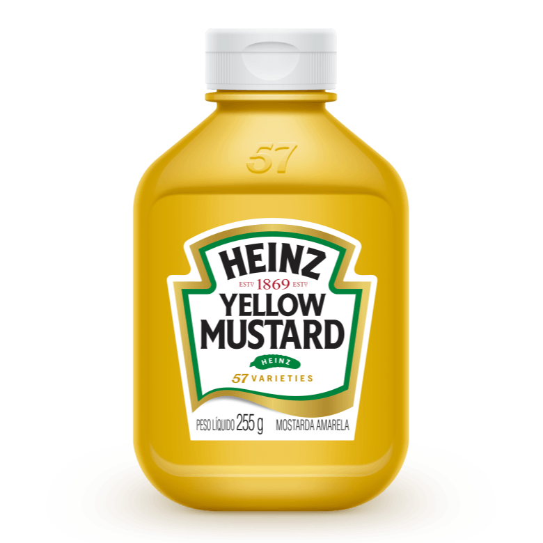Mostarda Amarela Tradicional Heinz - 255g