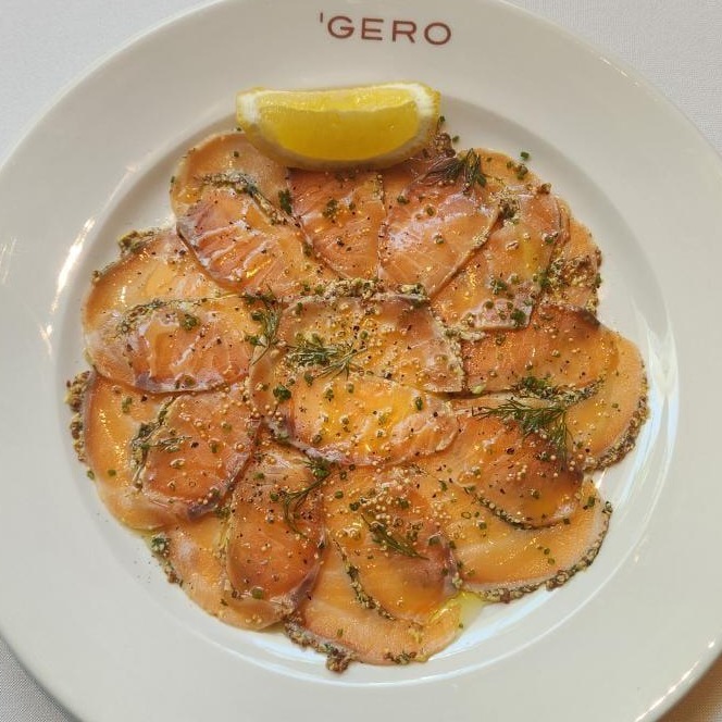 Carpaccio Di Salmone 