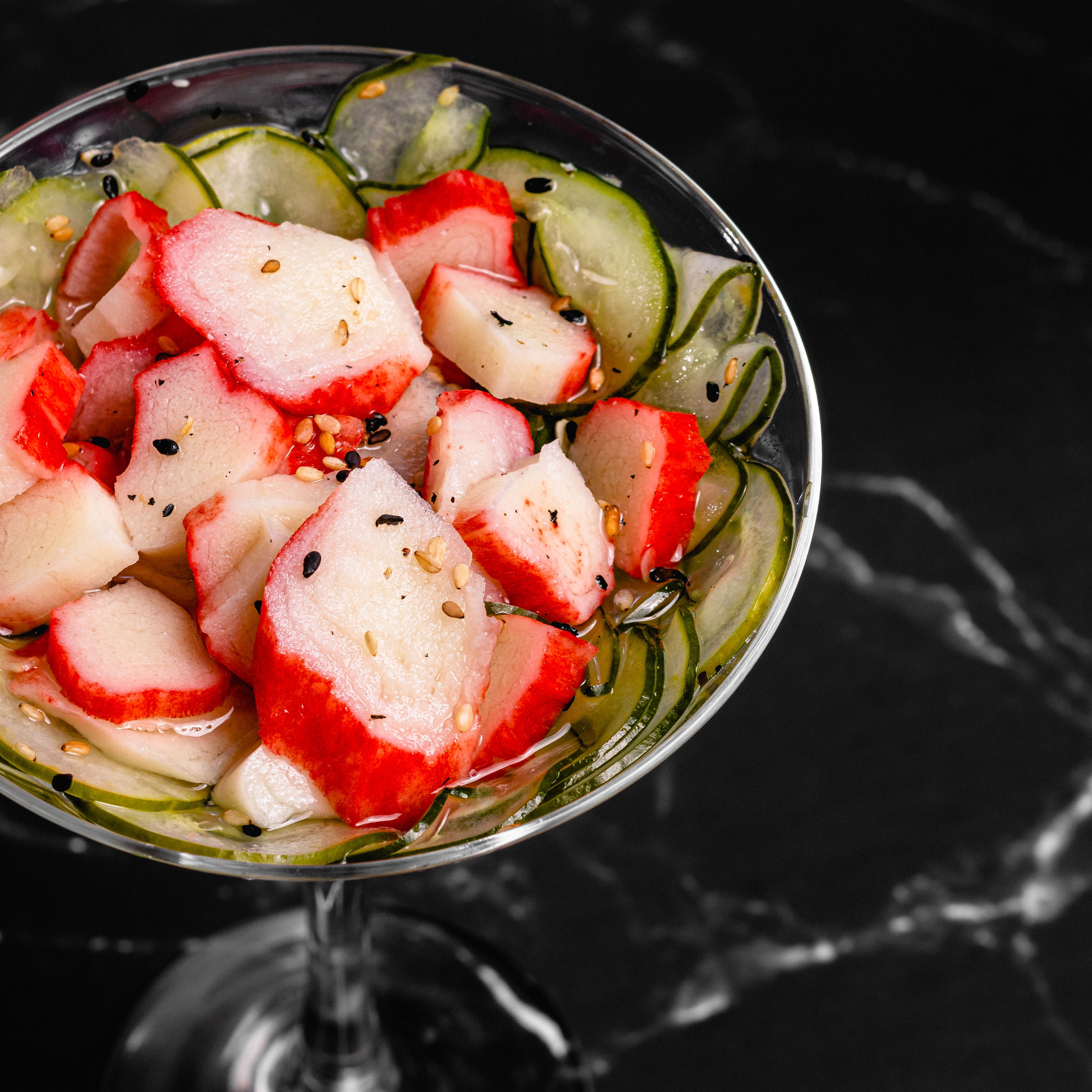 Sunomono Simples (Kani)