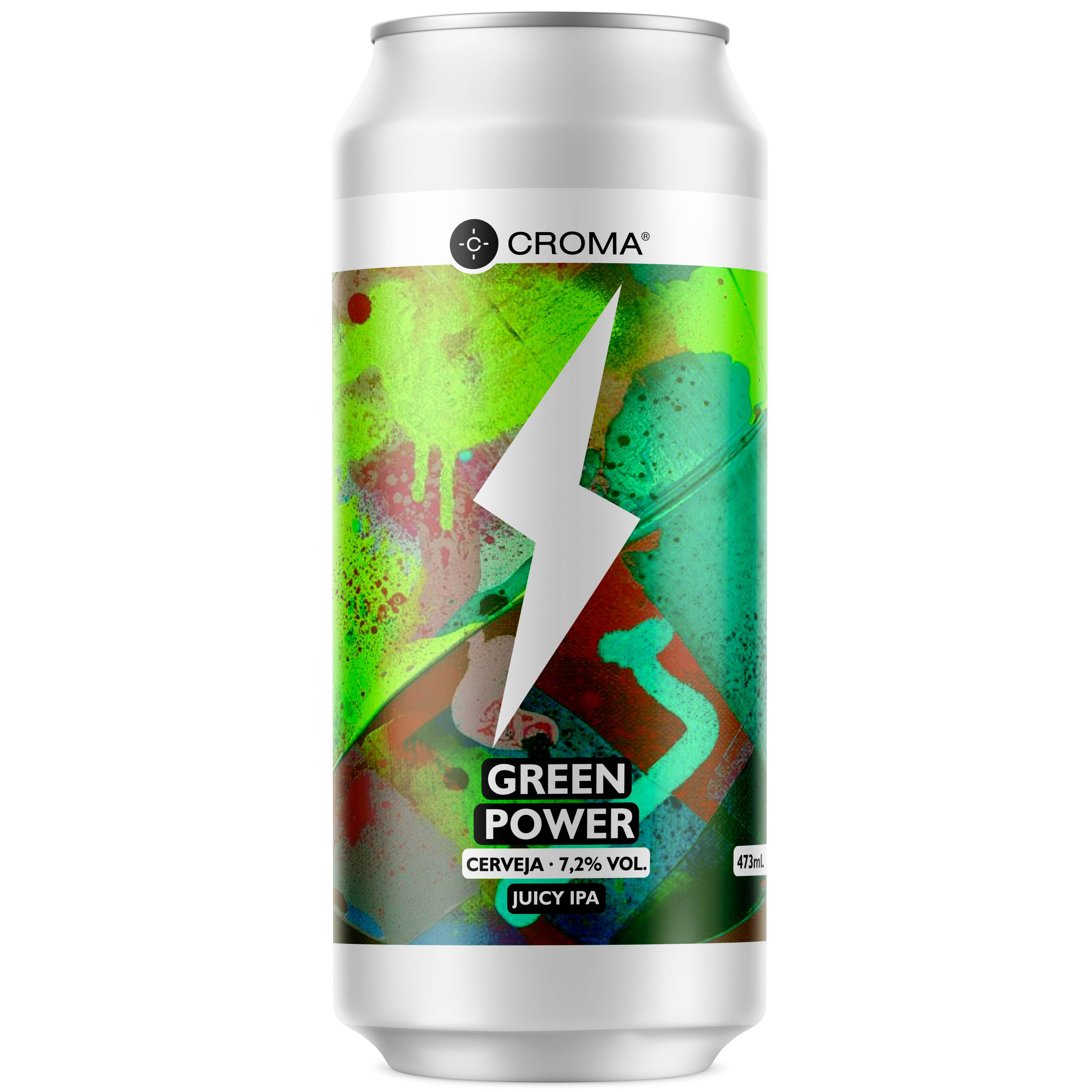LATA GREEN POWER - 7,2% ABV - 473ML