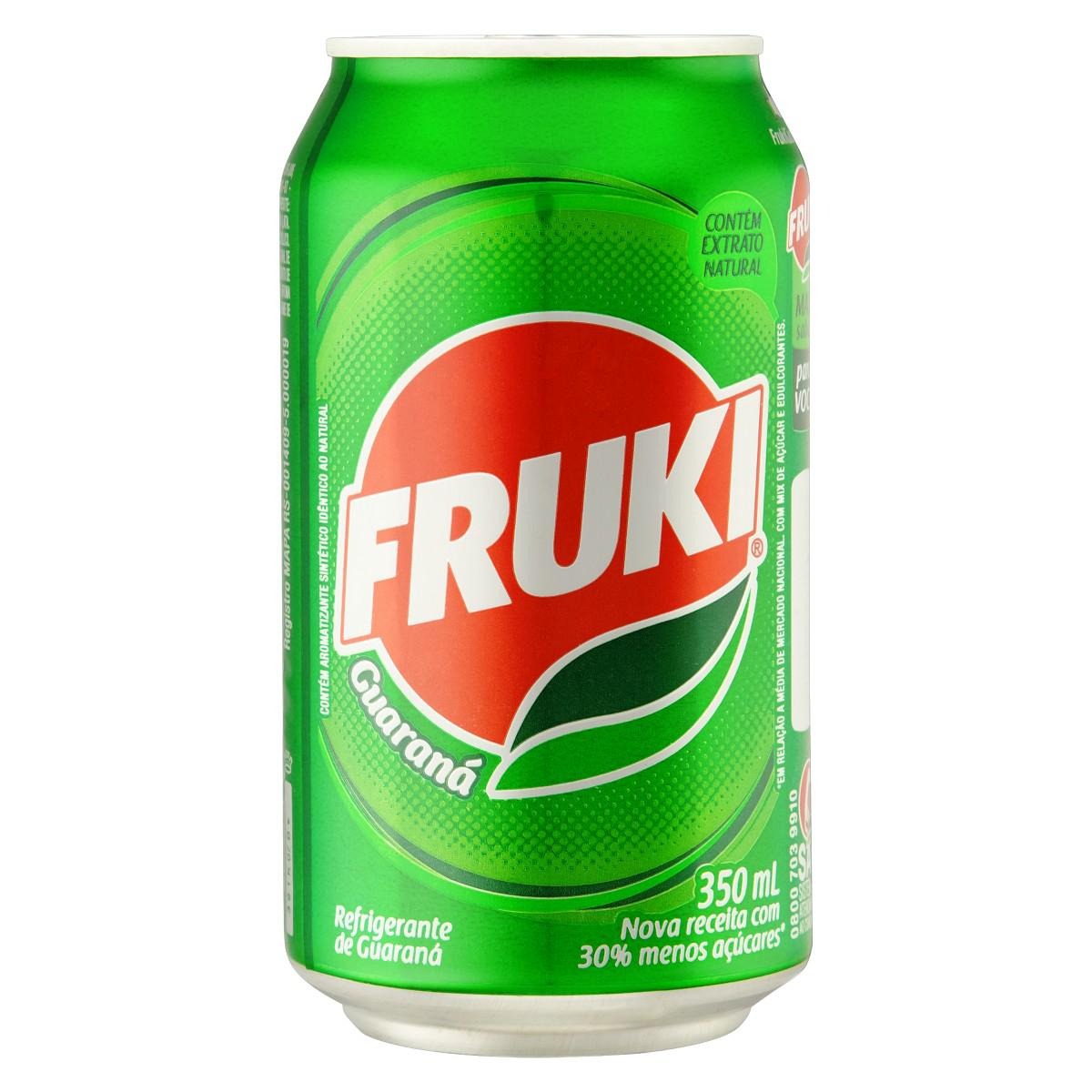 Guaraná Fruki Lata