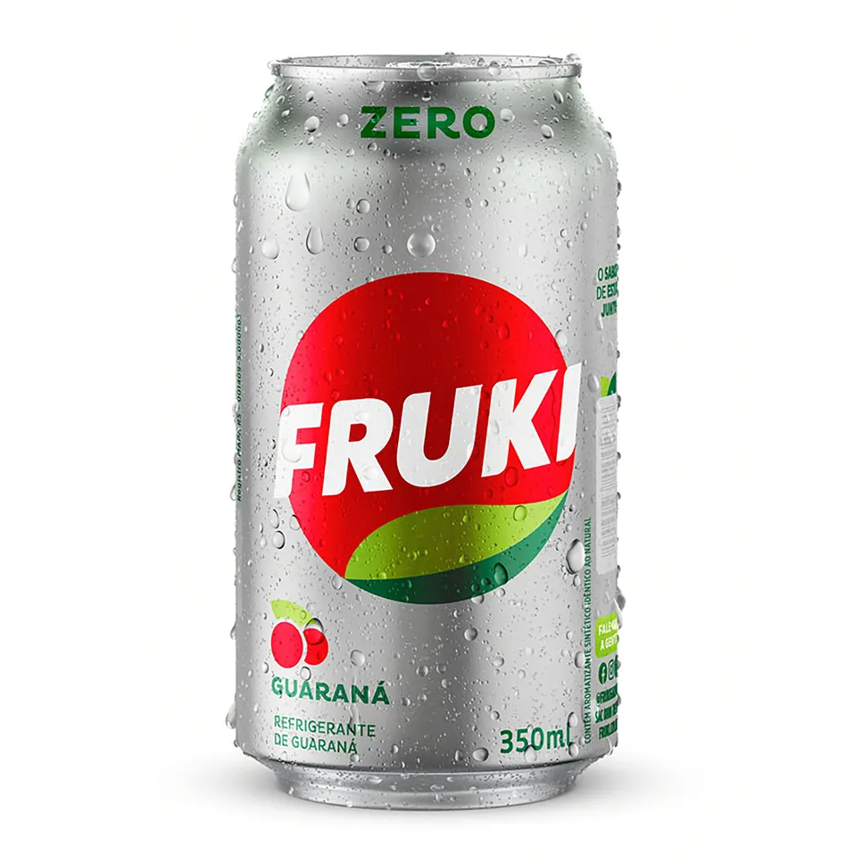 Guaraná Fruki Light Lata