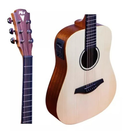 VIOLAO TRAVELER PHX BABY DREADNOUGHT ELET 3/4 NATURAL