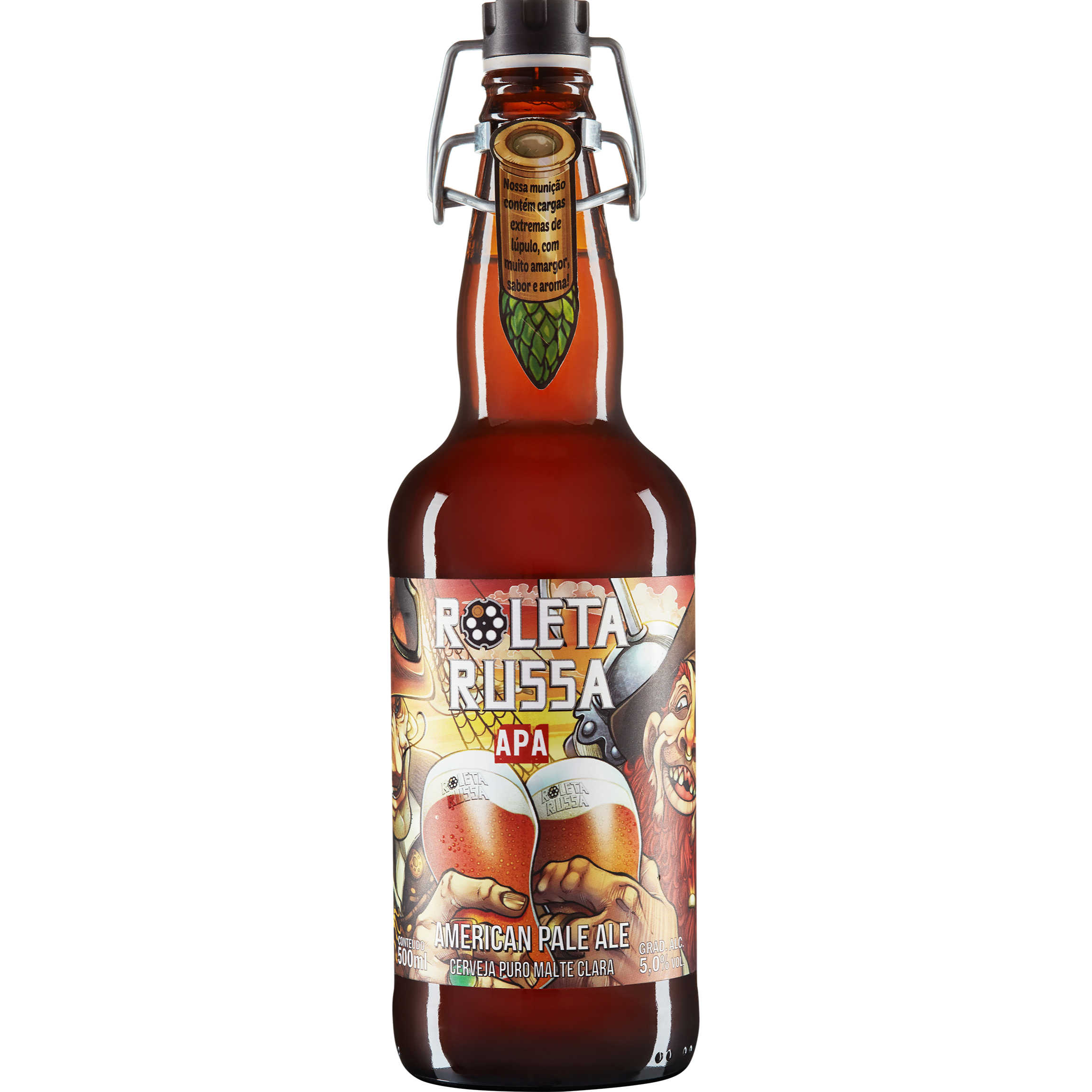 Cerveja Roleta Russa Apa 500ml