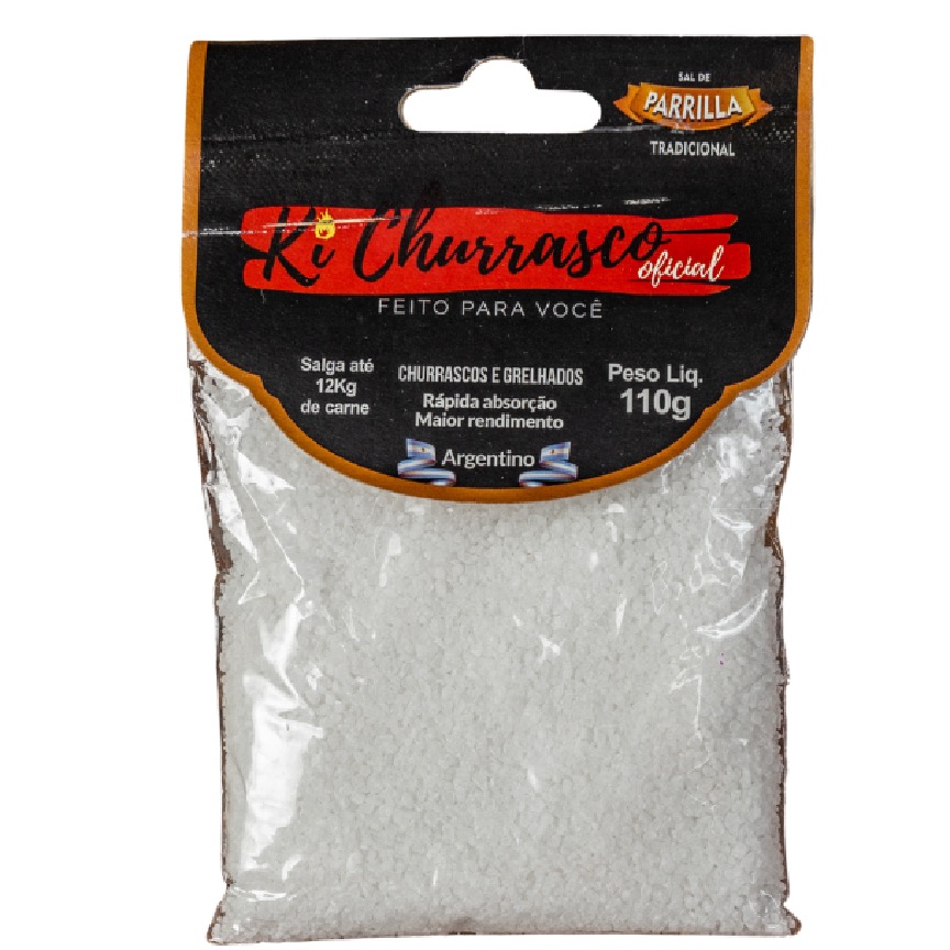 PACOTE DE SAL DE PARRILLA 110G