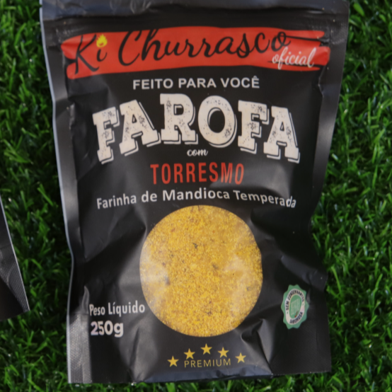 250 G FAROFA DE MANDIOCA SABOR TORRESMO