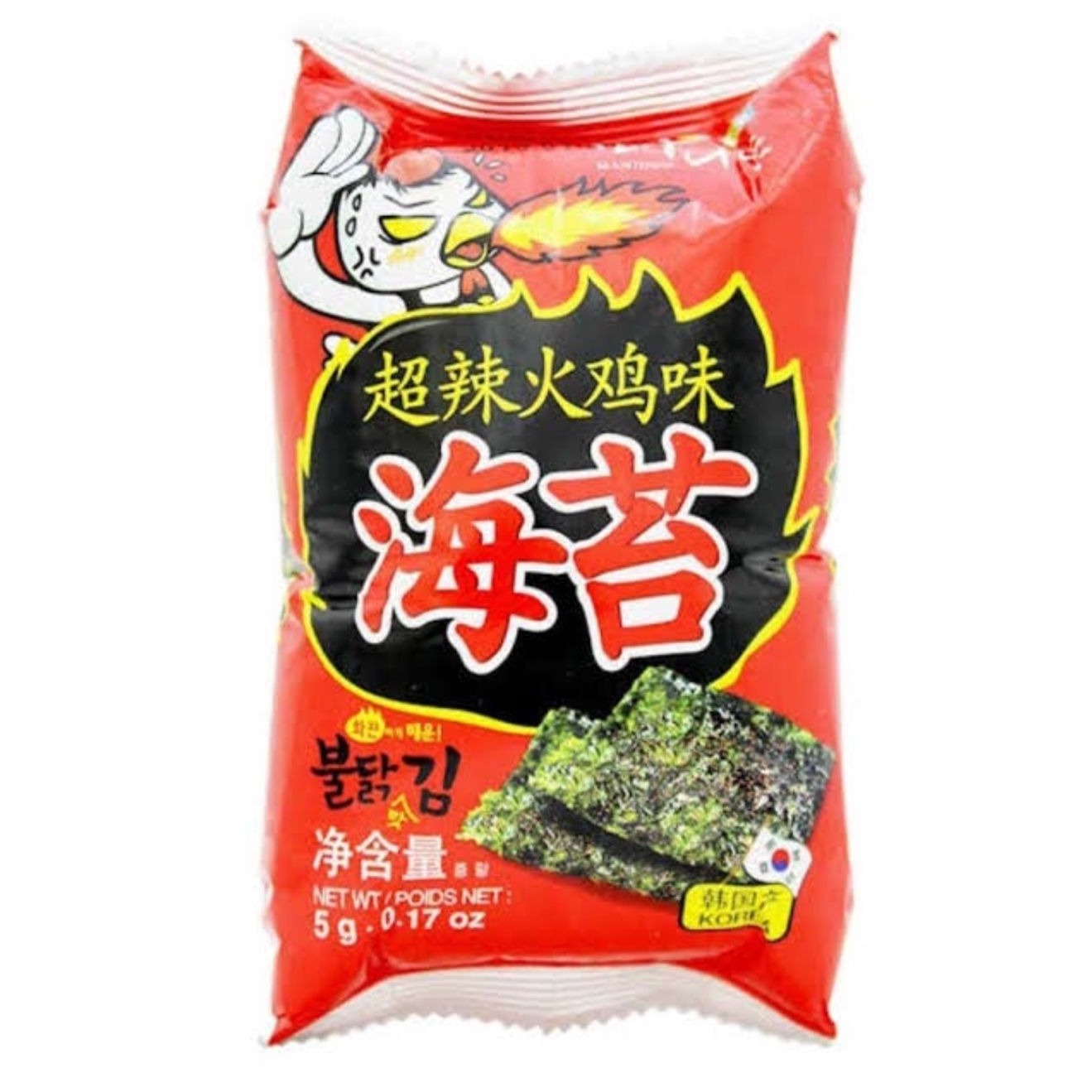 Snack de Alga Picante - Samyang 5g
