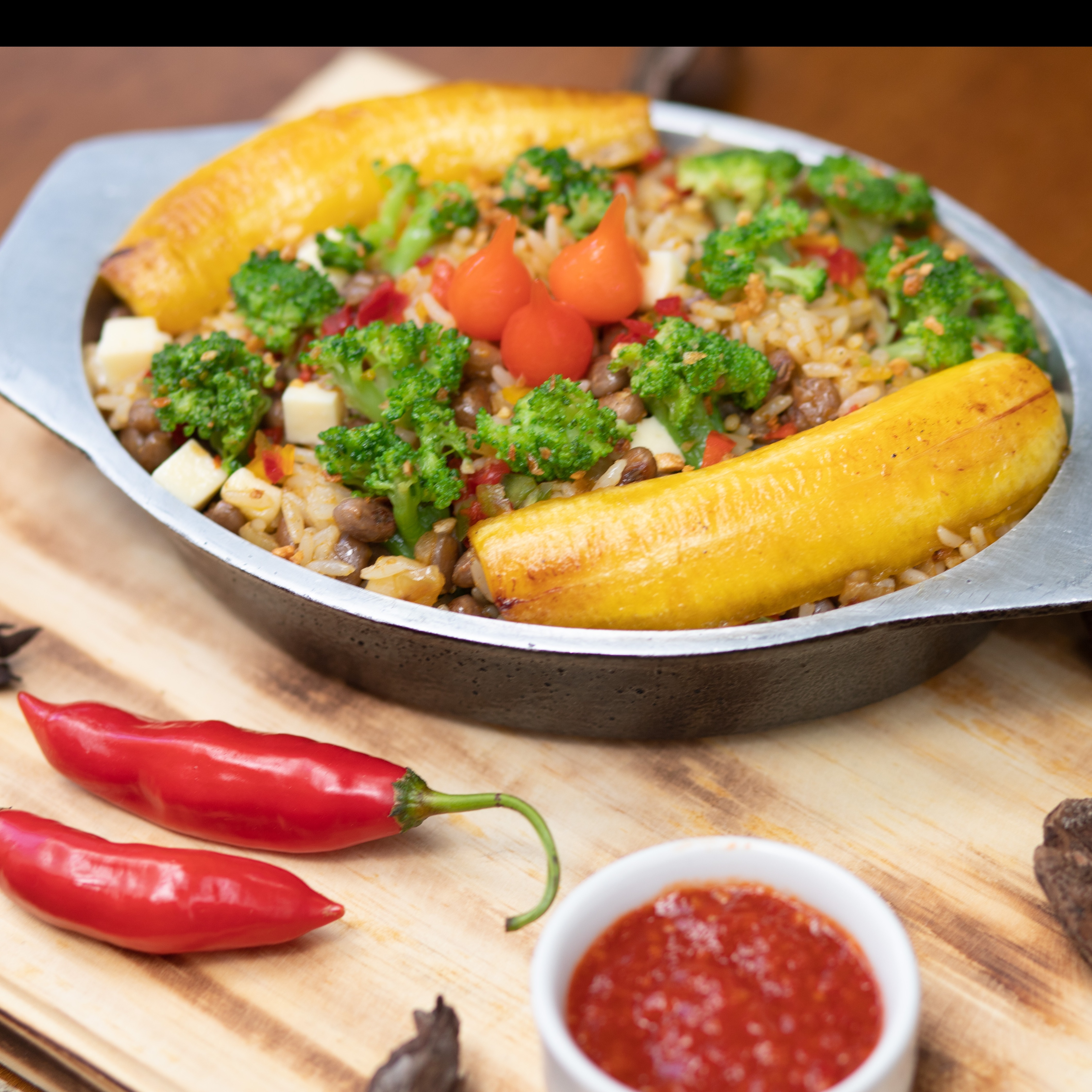 Baião de Dois Vegetariano 