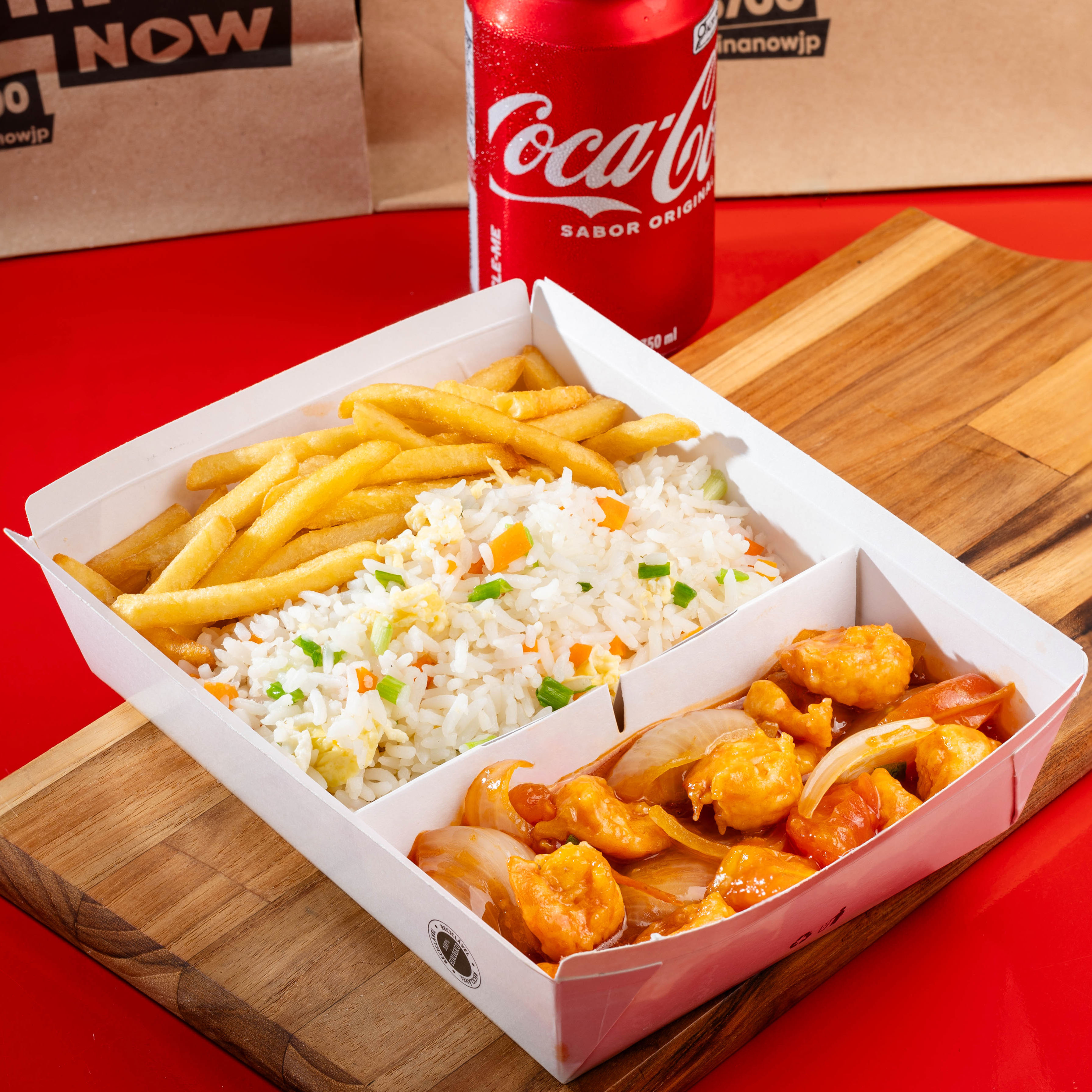 3007-Combo Camarão Molho De Tomate 1p