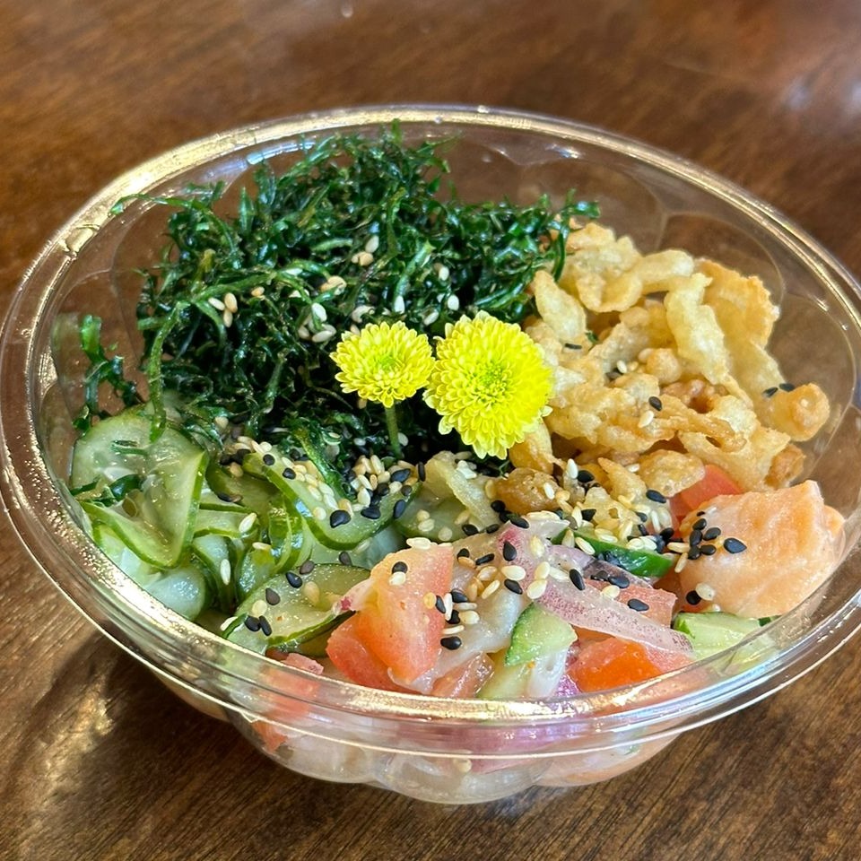 Baby poke Salmão ao molho 2