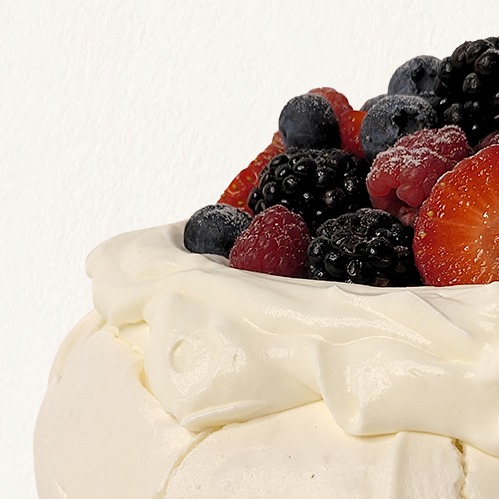 Pavlova Grande de Frutas Vermelhas