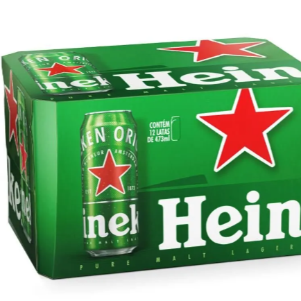 HEINEKEN LATÃO FARDO C/ 12